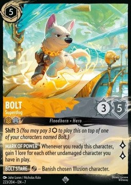 Bolt - Superdog (V.3) - Archazia's Island - 223/204 - Foil