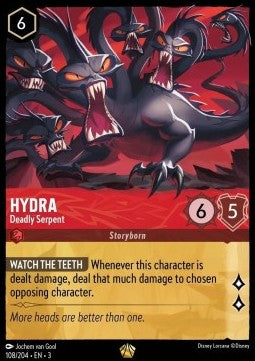 Hydra - Deadly Serpent - Into the Inklands - 108/204 - Foil