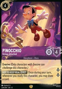 Pinocchio - Strings Attached (V.2) - Reign Of Jafar 224/204 - Foil